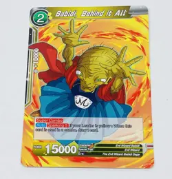 Babidi, Behind It All Dragon Ball Super Trading Card Cool Art Tc5 - Image 1