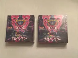 2x Night Wanderer Booster Box SV6a Pokemon Card Japanese Sealed w/shrink - Image 1