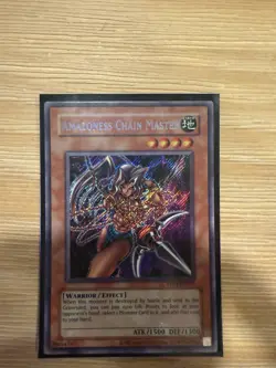 Amazoness Chain Master RP01-EN097 - Secret Rare Yugioh Card - Retro Pack - NM - Image 1