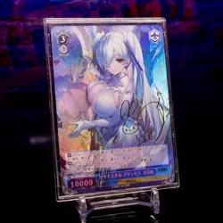 Cinderella Waifu Card Nikke Goddess of Victory Flash Gold Holo Foil Signed ACG - Image 2
