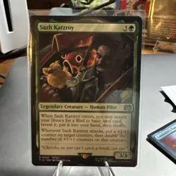 Sazh Katzroy - FIN 0199 - NM - MTG Magic Final Fantasy - Image 1