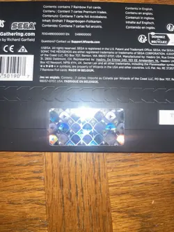 Secret Lair x Sonic: Friends & Foes Foil SEALED - Image 3