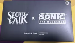 Secret Lair x Sonic: Friends & Foes Foil Rainbow 🌈SEALED!! MTG In Hand - Image 1
