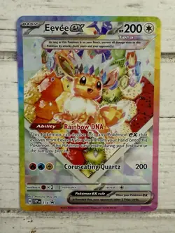 Eevee ex 174 - Prismatic Evolutions SPC Promo Pokemon Card - NM/Mint!! - Image 1