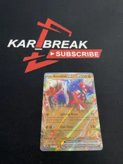 Pokemon TCG Koraidon EX Obsidian Flames Holo Double Rare Card 124/197🔥*A - Image 1