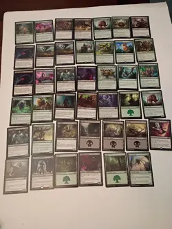 Magic The Gathering Card Lot Over 40 Cards. Common/Uncommon Cards - Image 1