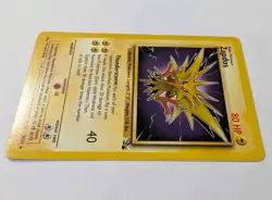 Pokemon TCG Zapdos Fossil Card 30/62 Unlimited Rare, Non-Holo - Image 3