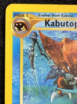 Kabutops Neo Discovery 25/75 Pokemon Card Non Holo Rare - MP - Image 3