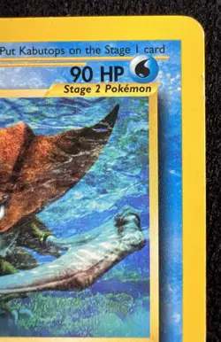 Kabutops Neo Discovery 25/75 Pokemon Card Non Holo Rare - MP - Image 4