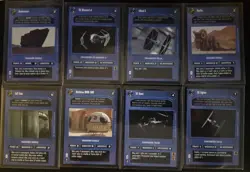 🔥🔥1995 STAR WARS CCG PREMIER LIMITED (DARK) 96 PC. CARD LOT! **NO DUPLICATES** - Image 4