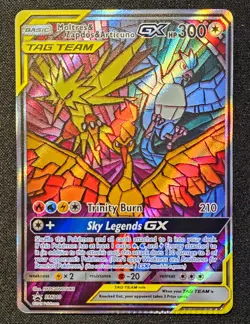 Moltres & Zapdos & Articuno GX SM210 CRIMP ERROR ✂✂ Promo Card - Image 1