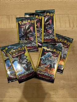 Pokemon Guardians Rising Booster Pack (7 Mini Packs) - 3 Card Mini Pack - Sealed - Image 1