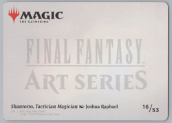 MTG - Final Fantasy - Shantotto, Tactician Magician Art Card #15 -g570 - Image 2