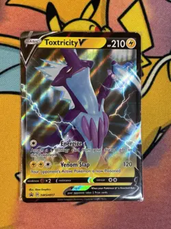 Toxtricity V SWSH017 Sword & Shield Black Star Promo Pokemon Card Mint - Image 1