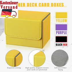 Trading Card Deck Box Storage Hobbies Protective for TCG Durable Baseball Card f - Image 4