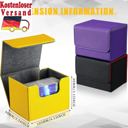 Trading Card Deck Box Storage Hobbies Protective for TCG Durable Baseball Card f - Image 5
