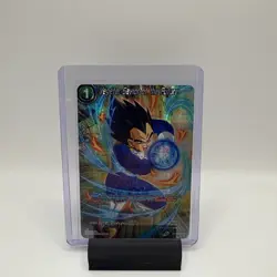 Dragon Ball Super Card Game C Alt Art History Of Vegeta Foil - Image 1