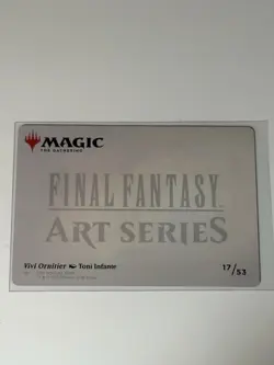 Vivi Ornitier Art Card Final Fantasy: Art Series 17/53 - NM MTG FIN - Image 2