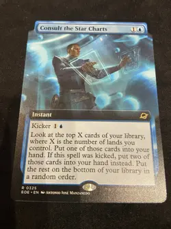 Consult the Star Charts - #325 Regular (Extended Art) Edge of Eternities - MTG - Image 1