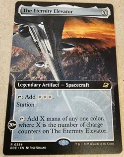 The Eternity Elevator - #354 Regular (Extended Art) Edge of Eternities - Mtg - Image 1