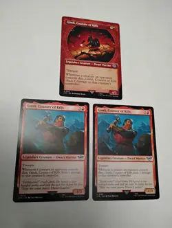 Gimli, Counter of Kills x3 _ 1 Showcase + 2 regular MTG - Image 1