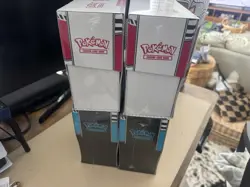 4 Pokemon Black Bolt and White Flare Elite Trainer Box + 2 Binder Collections - Image 2