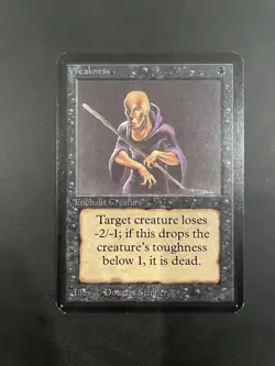 Weakness - NM - Alpha Mtg - Image 1