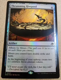 Thrumming Hivepool - #247 Foil - Edge of Eternities - Mtg - Image 1