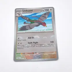 Unfezant 073/086 POKEBALL Reverse Holo - Black Bolt S&V Black White Pokemon Card - Image 1