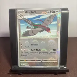 Unfezant 073/086 POKEBALL Reverse Holo - Black Bolt S&V Black White Pokemon Card - Image 1