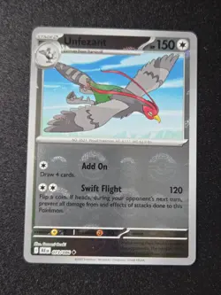 Unfezant 073/086 POKEBALL Reverse Holo - Black Bolt S&V Black White Pokemon Card - Image 1