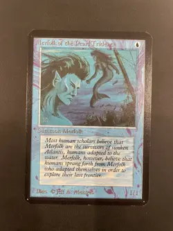 Merfolk of the Pearl Trident - NM - Alpha Mtg - Image 1