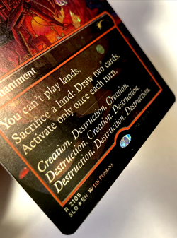 MTG Aggressive Mining (Galaxy Foil) Secret Lair Alien Auroras 2108 NM - Image 2