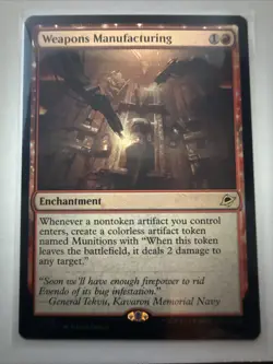 MTG Weapons Manufacturing 0168 (Foil) Edge Of Eternities NM - Image 1