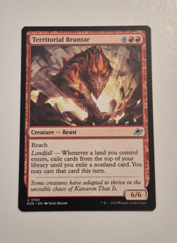 Territorial Bruntar [Edge of Eternities] NM 165 MTG - Image 1