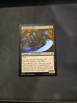 U 0121 Timeline Culler EOE Edge of Eternities MTG Card Drix Warlock Black - Image 1