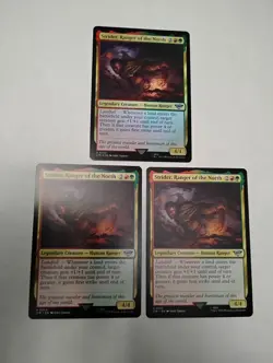 Strider, Ranger of the North x3 _ 1 FOIL + 2 non-foil MTG - Image 1