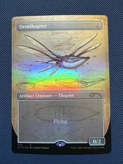 MTG Ornithopter - Secret Lair Drop Series (SLD) NM Foil - Image 1