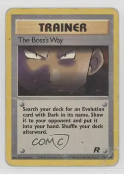 The Boss's Way Pokemon Team Rocket #73 2000 2f4 - Image 1