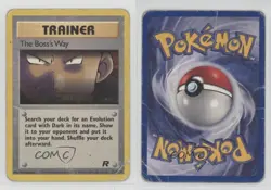 The Boss's Way Pokemon Team Rocket #73 2000 2f4 - Image 3
