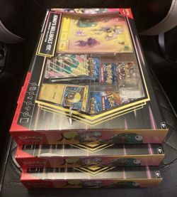 Pokemon Iono's Bellibolt Ex Premium Collection Box Lof of 3 - Image 1