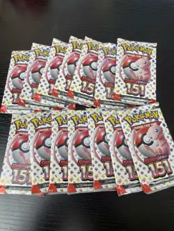 Pokemon Scarlet & Violet 151 Booster Packs - English SEALED Set Of 14 - Image 1