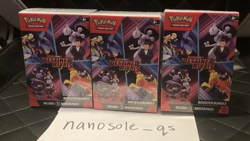 Pokemon Scarlet & Violet Destined Rivals Booster Bundle Box Sealed Lof of 3 - Image 1