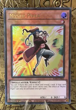 Mystic Piper (UR) RA04-EN005 Quarter Century Stampede 1st Ed. Yugioh! NM - Image 1