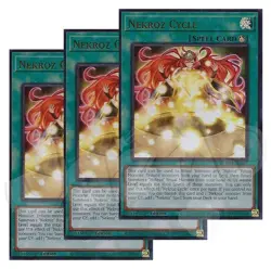 Yugioh - Nekroz Cycle x 3 - 1st Edition Ultra Rare NM - Free Holo Card - Image 1