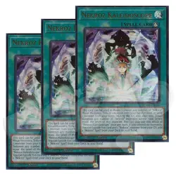 Yugioh - Nekroz Kaleidoscope x 3 - 1st Edition Ultra Rare NM - Free Holo Card - Image 1