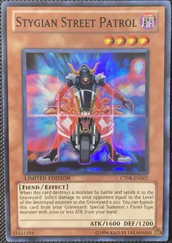 Stygian Street Patrol CT08-EN007 2011 Collectors Tins Limited Ed - Yugioh Card - Image 1