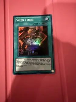 LP/NM | Shien's Dojo EXVC-EN057 | Unlimited Edition Super Rare | YuGiOh - Image 1