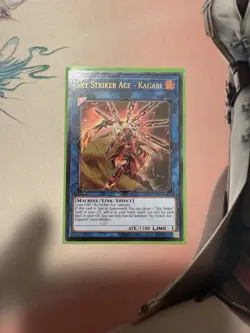Yugioh Sky Striker Ace - Kagari Op08-en002 Ultimate Rare Near Mint - Image 1
