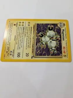 Pokemon TCG Magneton 11/62 Fossil Set Holo Rare Card Unlimited - Image 3